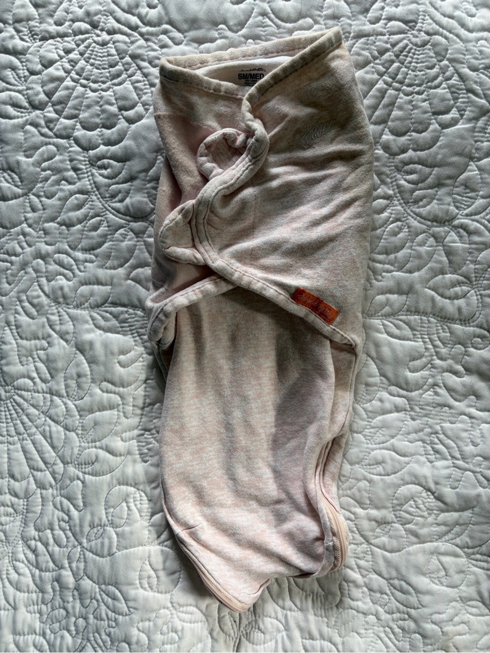 SwaddleMe Light Pink Baby Velcro Swaddle